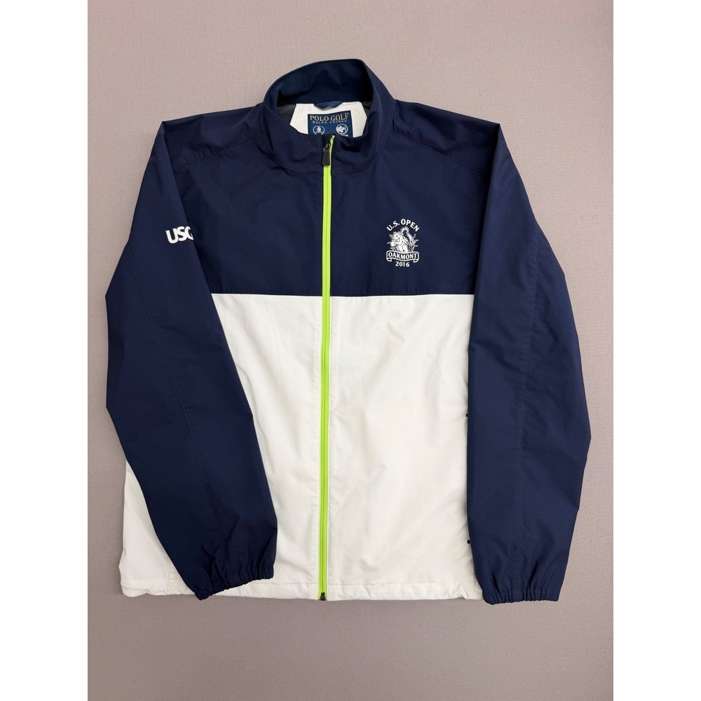 Polo Golf Ralph Lauren 2016 US Open Oakmont Jacket Mens Large Navy White